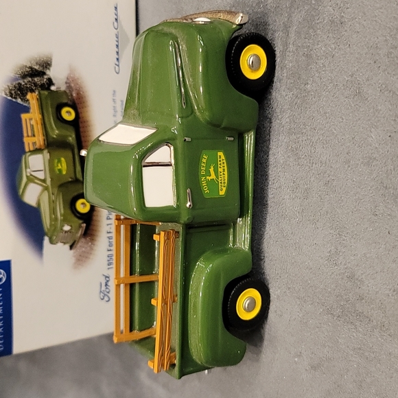 Dept 56 John Deere Ford Truck Horse Trailer Retired - Picture 7 of 10
